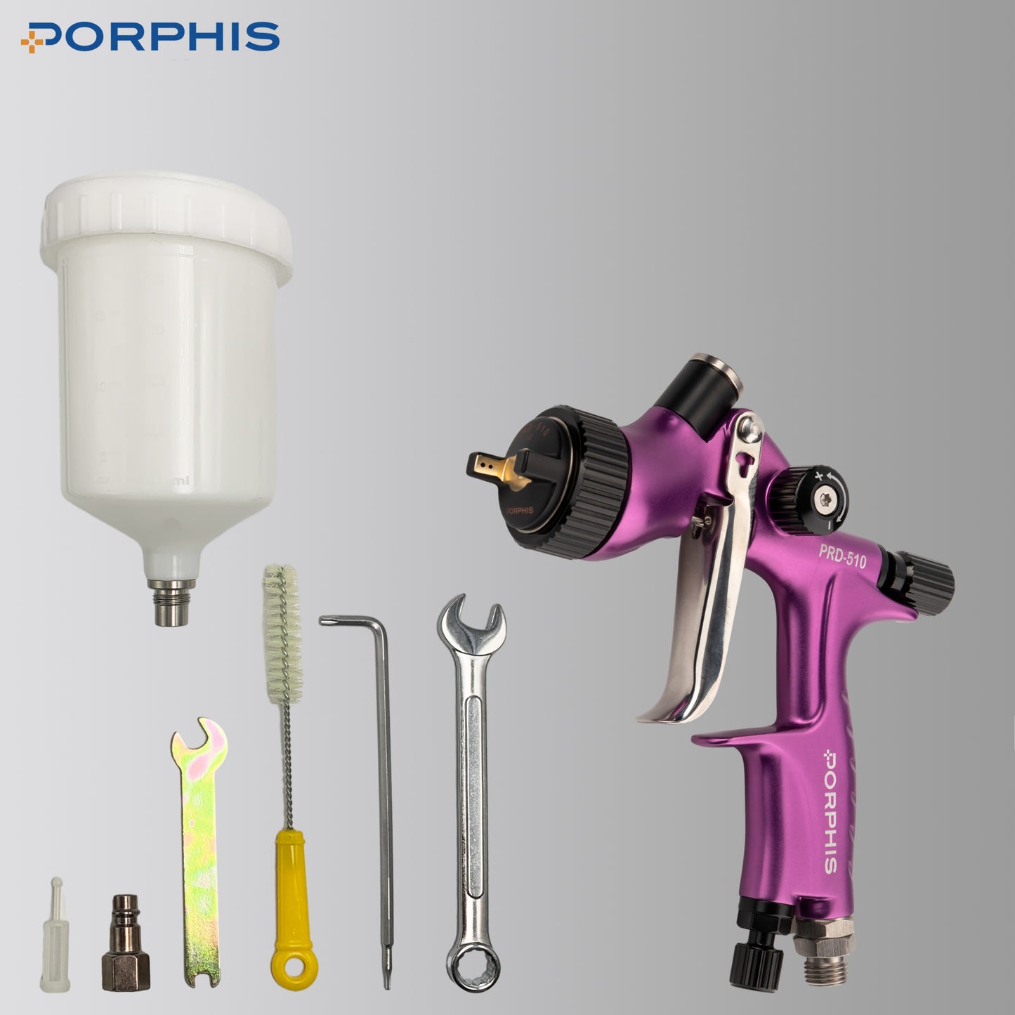 LVLP Spray Gun PRD-510 0.8/1.0 mm