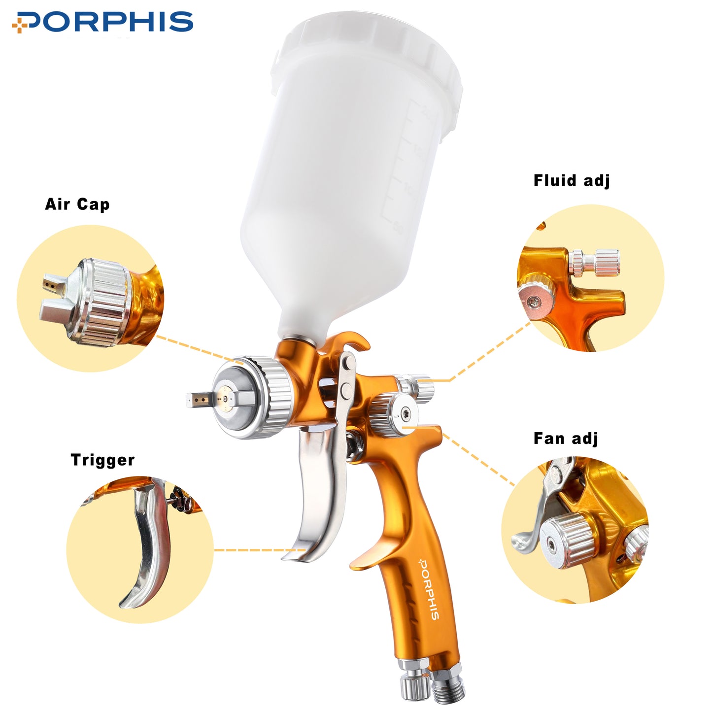 MPH-338 Mini Spray Gun