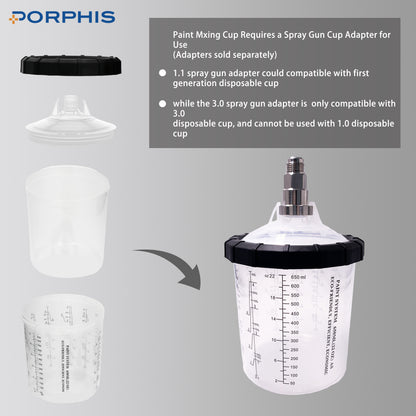 PPS Cup 650ml Kit