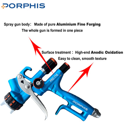 HVLP PRD-716 SPRAY GUN 1.3mm