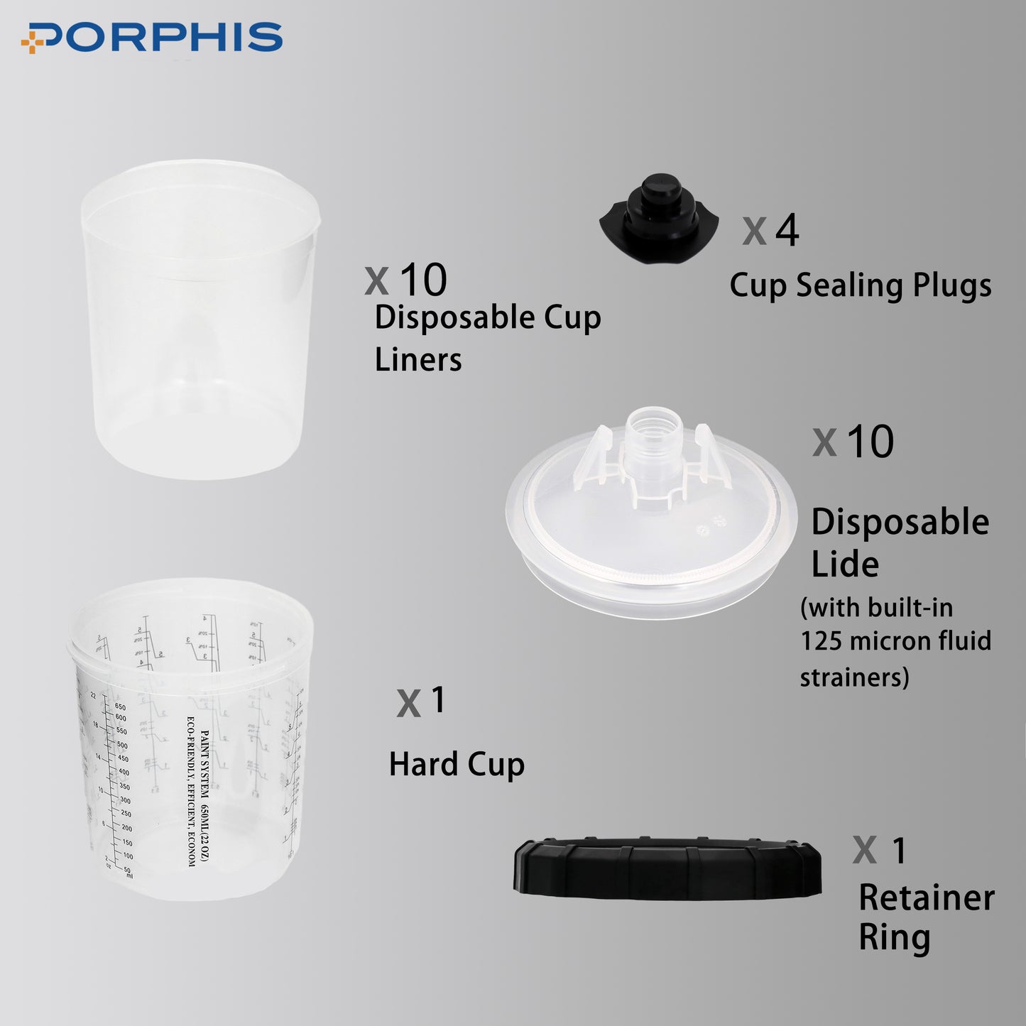 Mixing Cup 650ml Kit