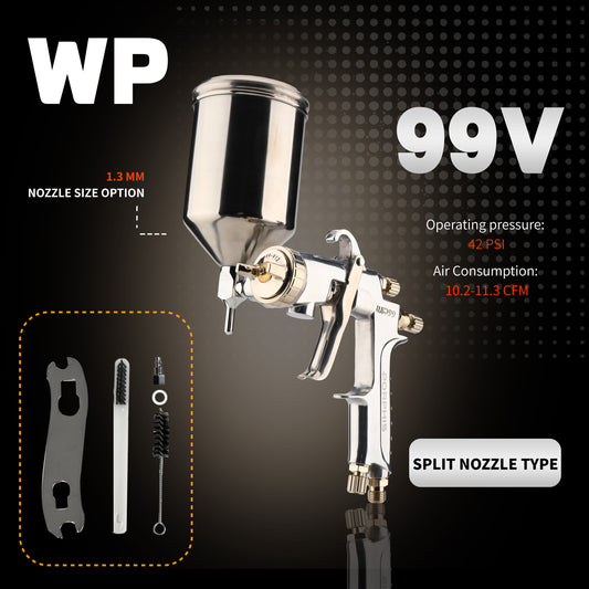 WP99V industrial spray gun 1.3mm